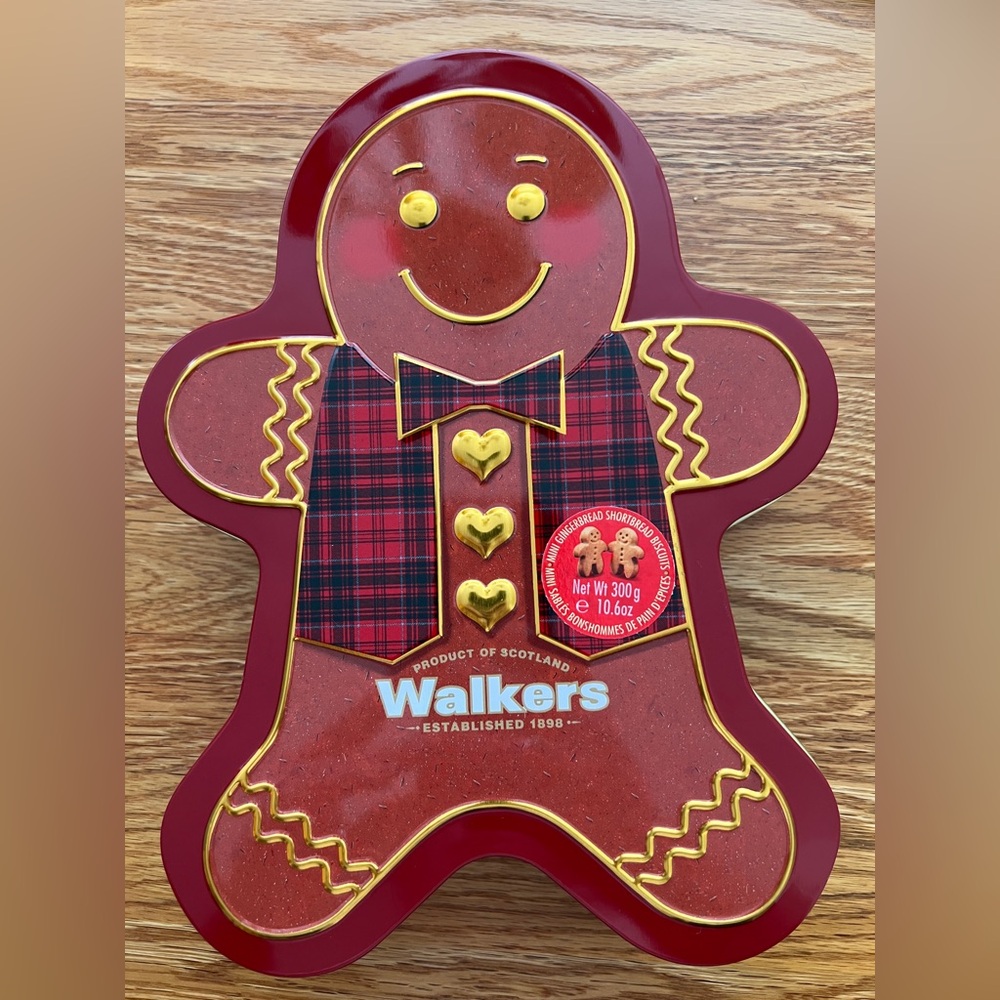 Walkers Gingerbread Man Tin